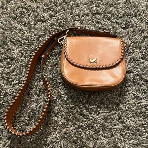Brown Michael Kohrs Shoulder Bag